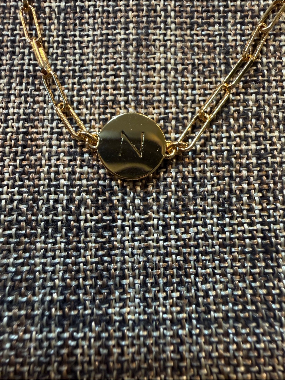 Kate Spade Gold Initial N Gold Charm Bracelet Chain NEW With Gift Bag - Picture 5 of 8